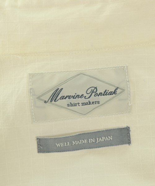 Marvine Pontiak Shirts Makers（マービンポンティアックシャツメーカーズ）カジュアルシャツ 白 サイズ:ONE メンズ/2200666822109