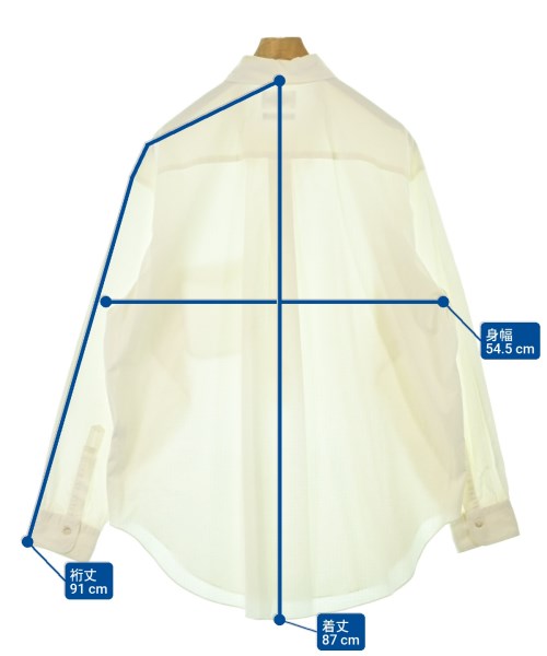 Marvine Pontiak Shirts Makers（マービンポンティアックシャツメーカーズ）カジュアルシャツ 白 サイズ:ONE メンズ/2200666822109