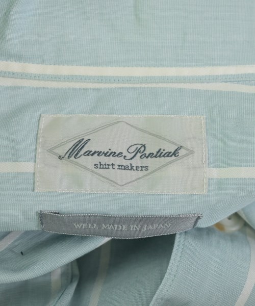 Marvine Pontiak Shirts Makers（マービンポンティアックシャツメーカーズ）カジュアルシャツ 青 サイズ:F メンズ/2200717755288