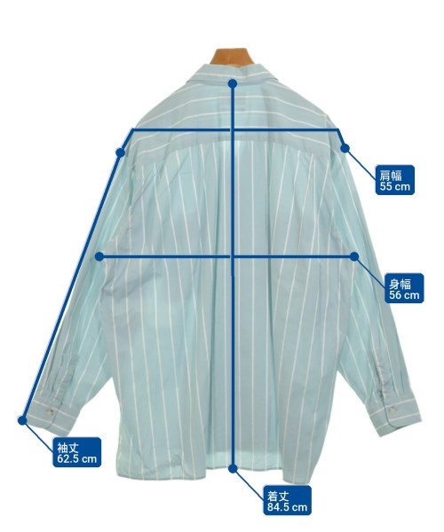 Marvine Pontiak Shirts Makers（マービンポンティアックシャツメーカーズ）カジュアルシャツ 青 サイズ:F メンズ/2200717755288