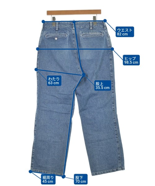 e.sen（イーセン）デニムパンツ 青 サイズ:2(M位) メンズ/2200623223123