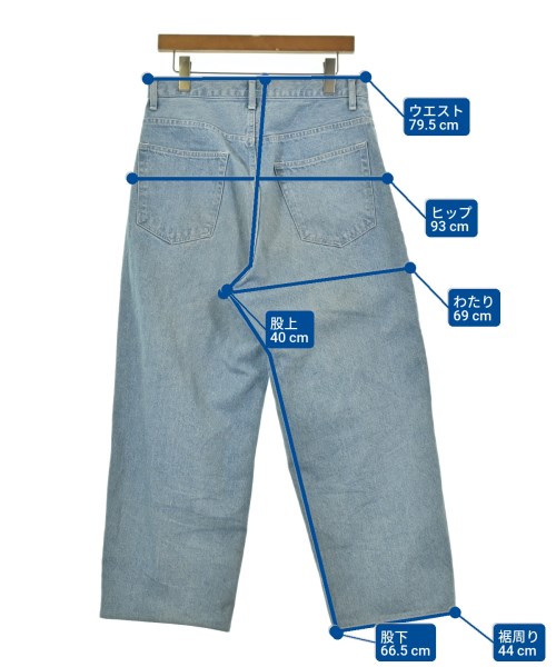 e.sen（イーセン）デニムパンツ 青 サイズ:1(S位) メンズ/2200623171042
