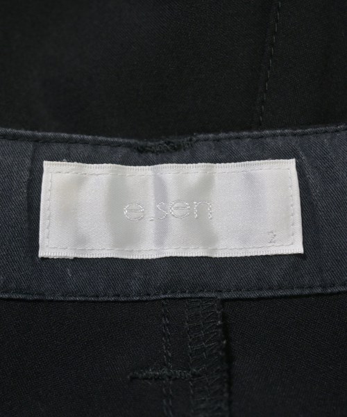 e.sen（イーセン）スラックス 黒 サイズ:2(M位) メンズ/2200632150021