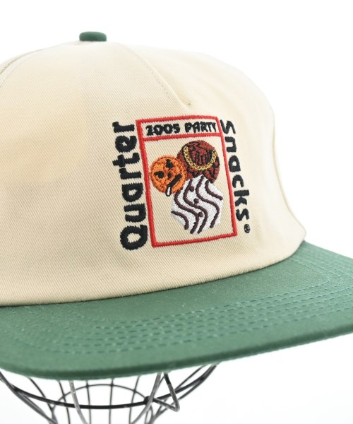 QUARTER SNACKS（クウォータースナックス）キャップ 白 サイズ:- メンズ/2200673344502