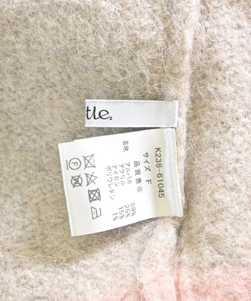 Kittle（キトル）ニット・セーター ベージュ サイズ:F レディース/2200652577068
