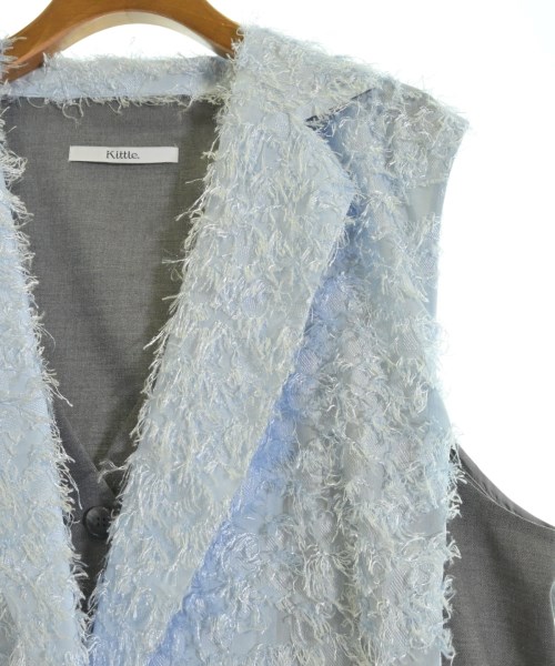 Kittle（キトル）ベスト 青 サイズ:F レディース/2200651933063