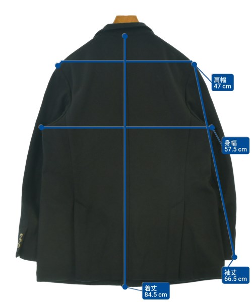 LA FAVOLA（ラファーヴォラ）カジュアルジャケット 黒 サイズ:3(L位) メンズ/2200636647053