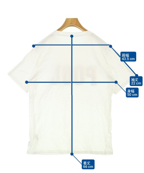 The POOL aoyama（ザプールアオヤマ）Tシャツ・カットソー 白 サイズ:M メンズ/2200698174160