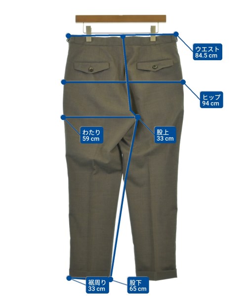 PT TORINO（ピーティートリノ）スラックス グレー サイズ:50(XL位) メンズ/2200621719024