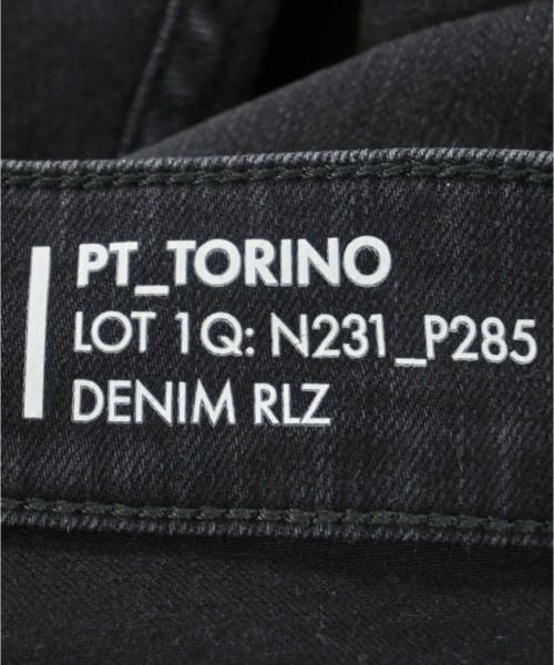 PT TORINO（ピーティートリノ）デニムパンツ 黒 サイズ:29(S位) メンズ/2200613947077