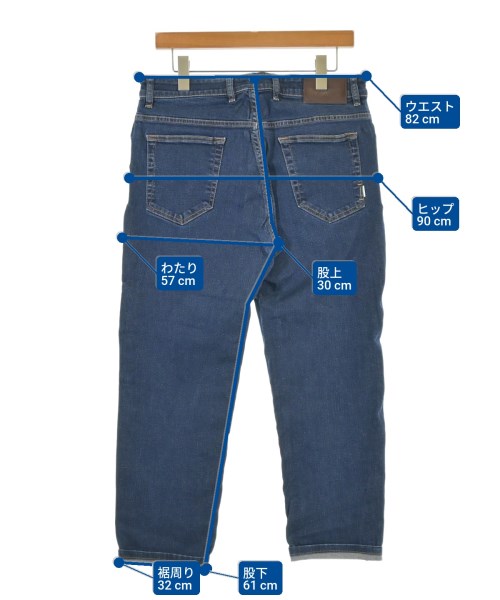 PT TORINO（ピーティートリノ）デニムパンツ 紺 サイズ:34(XL位) メンズ/2200675521031