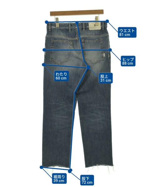 PT TORINO（ピーティートリノ）デニムパンツ 青 サイズ:29(S位) メンズ/2200693869023