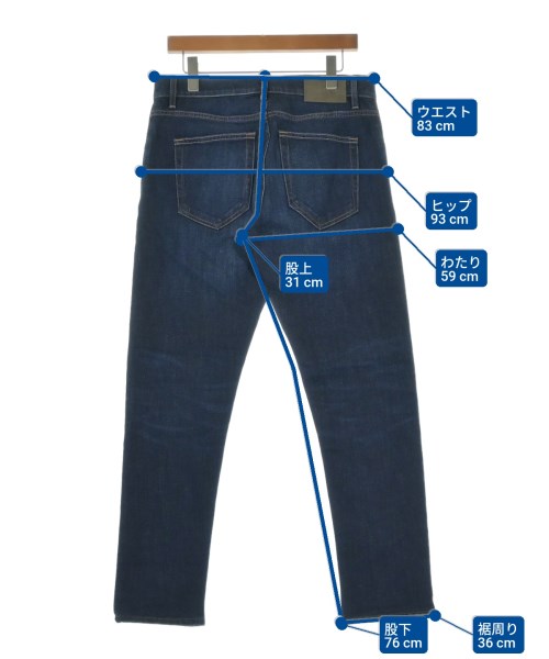 PT TORINO（ピーティートリノ）デニムパンツ 紺 サイズ:32(L位) メンズ/2200647726150