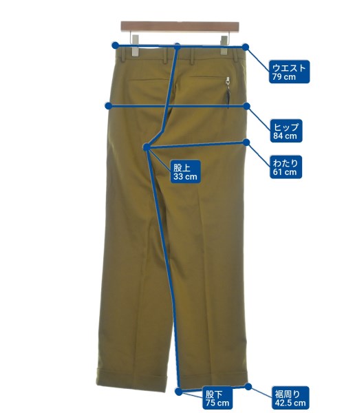 PT TORINO（ピーティートリノ）スラックス カーキ サイズ:46(M位) メンズ/2200656735501