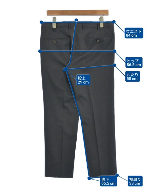 PT TORINO（ピーティートリノ）スラックス 黒 サイズ:48(L位) メンズ/2200653560366