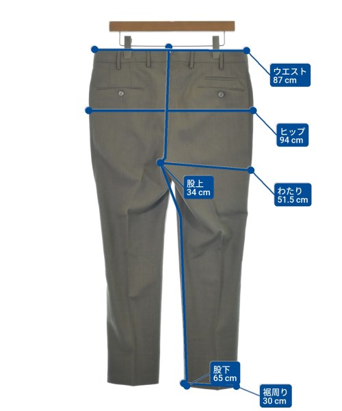 PT TORINO（ピーティートリノ）スラックス 茶 サイズ:48(L位) メンズ/2200648916024