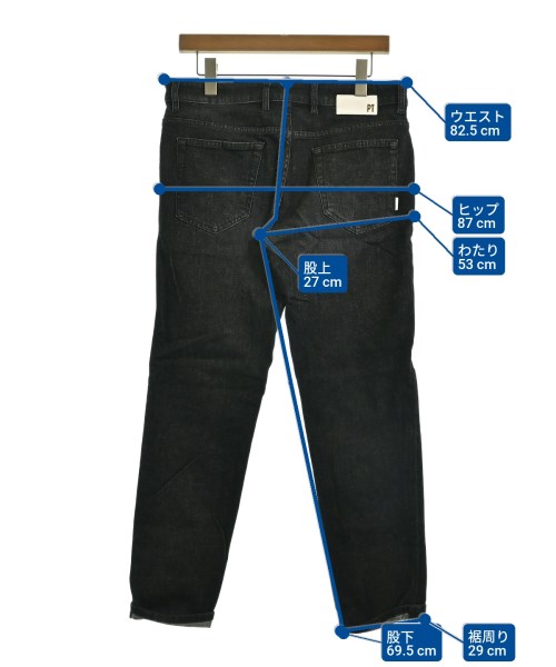 PT TORINO（ピーティートリノ）デニムパンツ 黒 サイズ:32(L位) メンズ/2200640042219