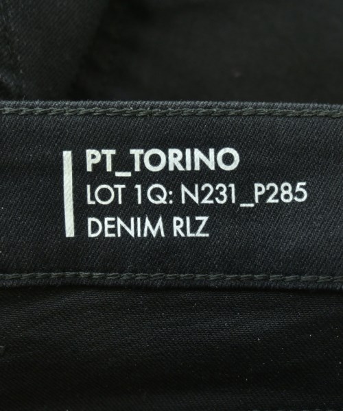 PT TORINO（ピーティートリノ）デニムパンツ 黒 サイズ:29(S位) メンズ/2200652726022