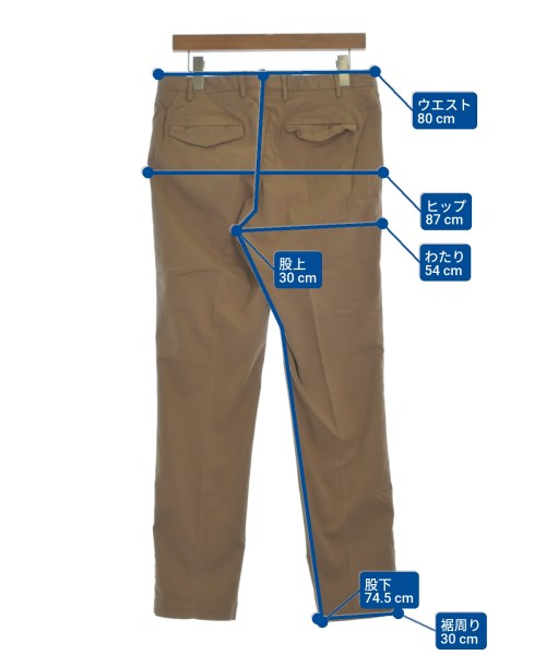 PT TORINO（ピーティートリノ）スラックス 茶 サイズ:48(L位) メンズ/2200652760033