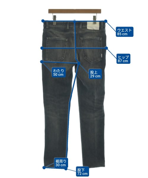 PT TORINO（ピーティートリノ）デニムパンツ グレー サイズ:33(L位) メンズ/2200653644011