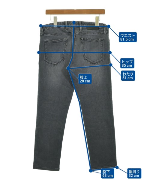 PT TORINO（ピーティートリノ）デニムパンツ 黒 サイズ:32(L位) メンズ/2200647054017