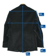 PT TORINO（ピーティートリノ）テーラードジャケット 黒 サイズ:50(XL位) メンズ/2200699474085