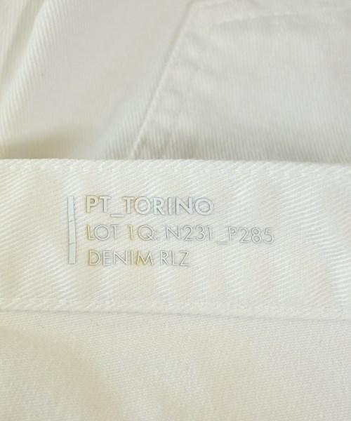 PT TORINO（ピーティートリノ）デニムパンツ 白 サイズ:24(S位) レディース/2200728425019