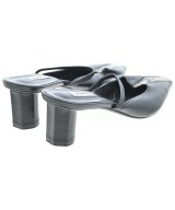 SALONDEJU（サロンデジュ）サンダル 黒 サイズ:EU38(24.5cm位) レディース/2200654950166