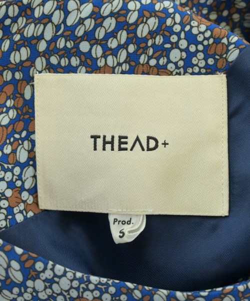 THEAD＋（ジアディ）ワンピース 青 サイズ:38(M位) レディース/2200695582104