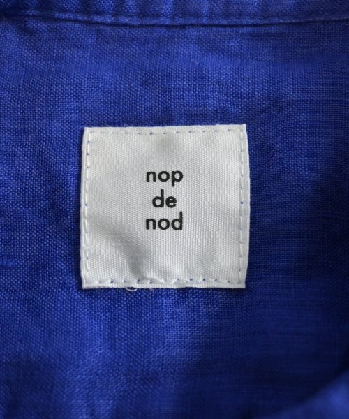 nop de nod（ノップドゥノッド）ワンピース 青 サイズ:M レディース/2200617632023