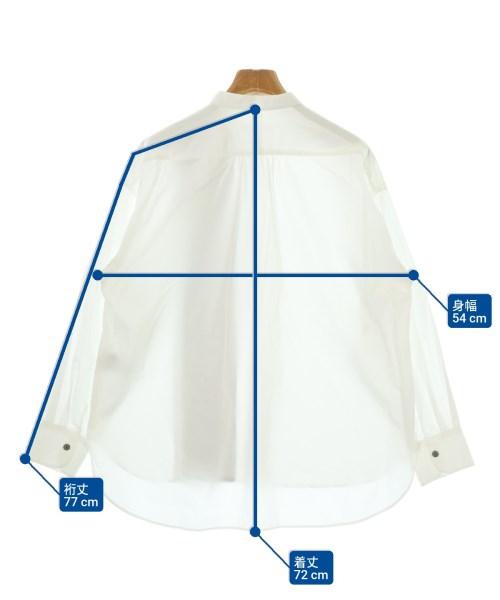 nop de nod（ノップドゥノッド）カジュアルシャツ 白 サイズ:M レディース/2200680081056