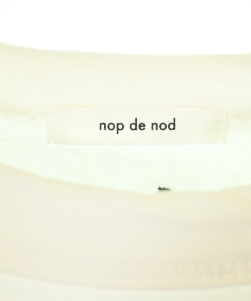 nop de nod（ノップドゥノッド）Tシャツ・カットソー 白 サイズ:M レディース/2200692758137