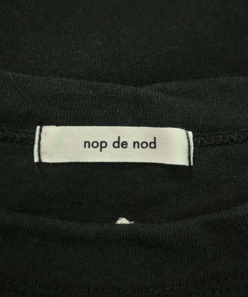 nop de nod（ノップドゥノッド）Tシャツ・カットソー 黒 サイズ:M レディース/2200650507029