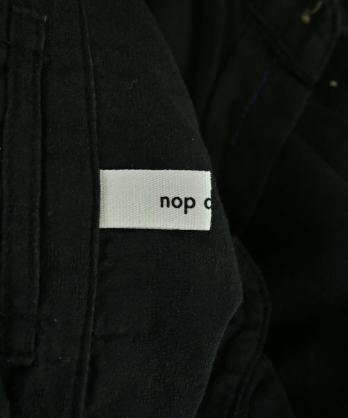 nop de nod（ノップドゥノッド）カジュアルシャツ 黒 サイズ:M レディース/2200708806142