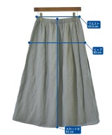 nop de nod（ノップドゥノッド）ロング・マキシ丈スカート グレー サイズ:M レディース/2200711433014