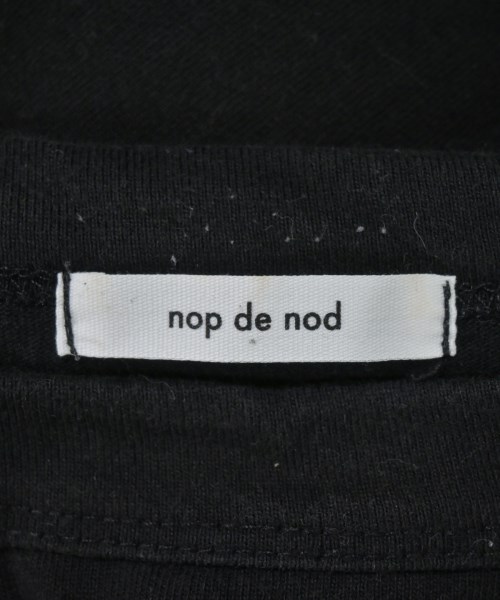 nop de nod（ノップドゥノッド）Tシャツ・カットソー 黒 サイズ:M レディース/2200716920045