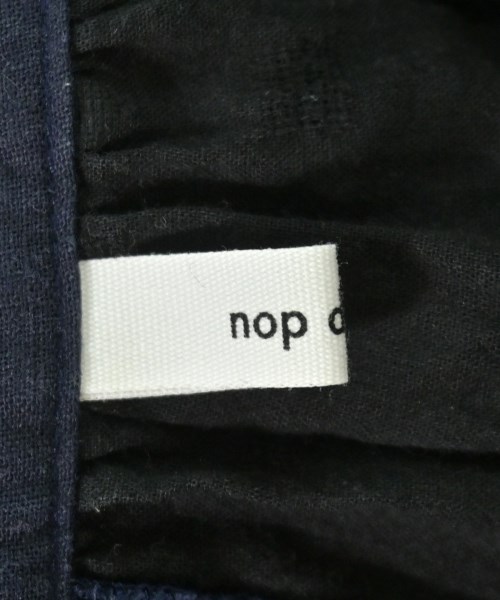 nop de nod（ノップドゥノッド）ブラウス 紺 サイズ:M レディース/2200716920052