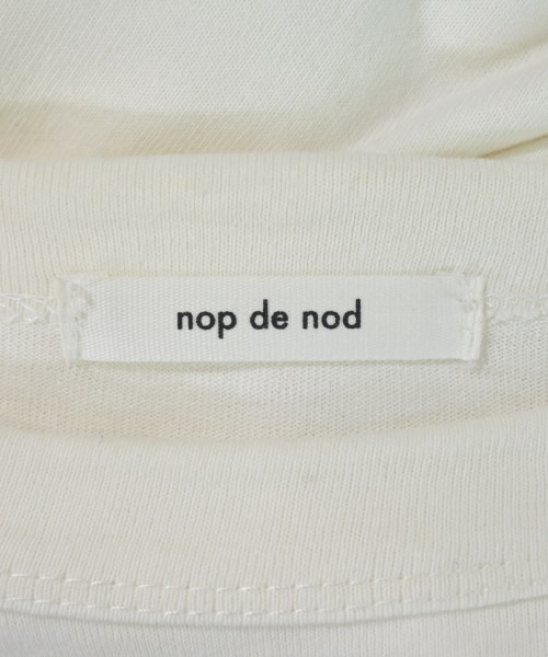 nop de nod（ノップドゥノッド）Tシャツ・カットソー 白 サイズ:M レディース/2200716920069