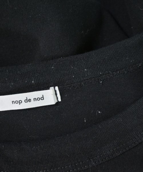 nop de nod（ノップドゥノッド）Tシャツ・カットソー 黒 サイズ:M レディース/2200716920076
