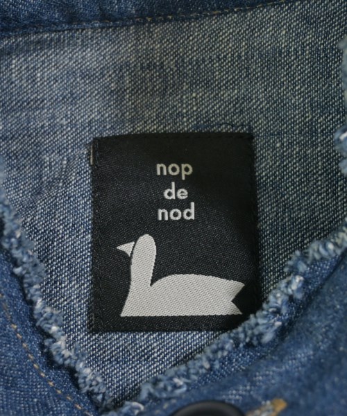 nop de nod（ノップドゥノッド）カジュアルシャツ 紺 サイズ:M レディース/2200718040062
