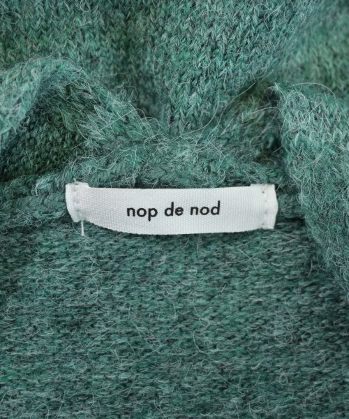 nop de nod（ノップドゥノッド）カーディガン 緑 サイズ:M レディース/2200719082016