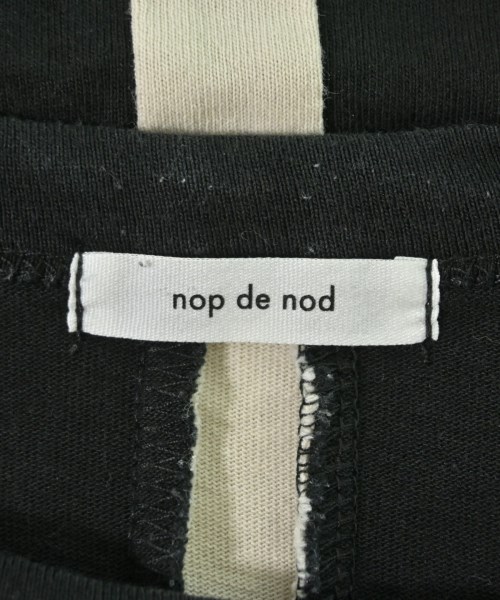 nop de nod（ノップドゥノッド）Tシャツ・カットソー 黒 サイズ:M レディース/2200719082108