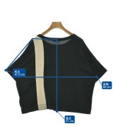 nop de nod（ノップドゥノッド）Tシャツ・カットソー 黒 サイズ:M レディース/2200719082122