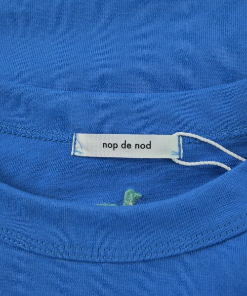nop de nod（ノップドゥノッド）Tシャツ・カットソー 青 サイズ:M レディース/2200665236068