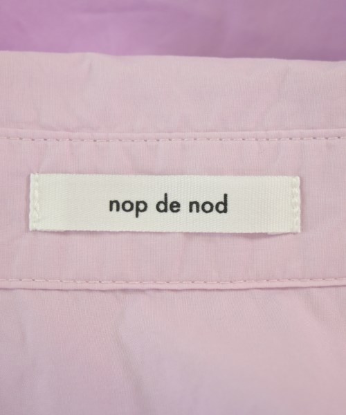 nop de nod（ノップドゥノッド）カジュアルシャツ ピンク サイズ:M レディース/2200727022059
