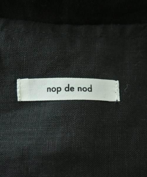 nop de nod（ノップドゥノッド）ブラウス 黒 サイズ:M レディース/2200727944030