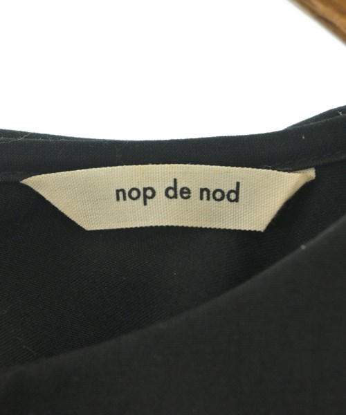 nop de nod（ノップドゥノッド）ブラウス 黒 サイズ:M レディース/2200684068183