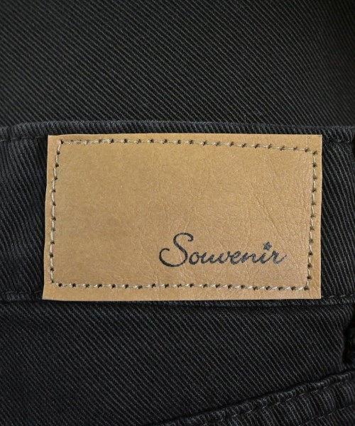 SOUVENIR CLUBBING（スーベニアクラビング）デニムパンツ 黒 サイズ:S レディース/2200595720453