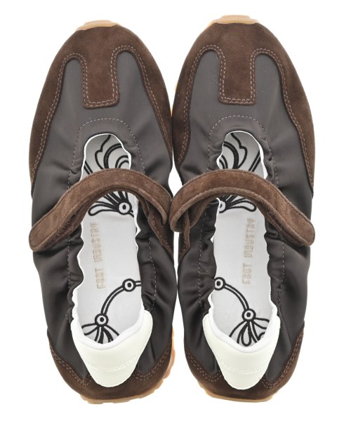 FOOT INDUSTRY（フットインダストリー）スニーカー 茶 サイズ:23cm レディース/2200643463226