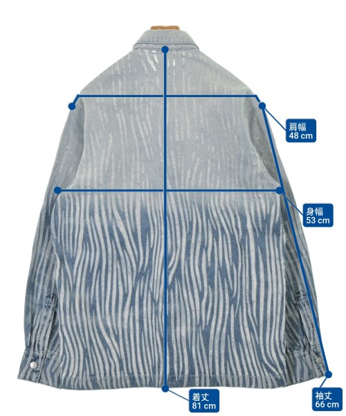 BOTTER（ボッター）カバーオール 青 サイズ:46(M位) メンズ/2200620949019